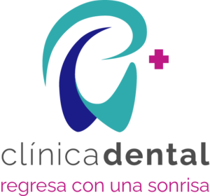 logo clínica dental r+